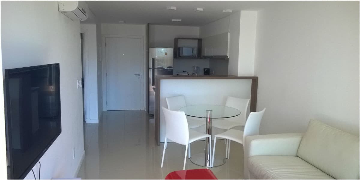 Apto 1 dorm, + plus y balcón