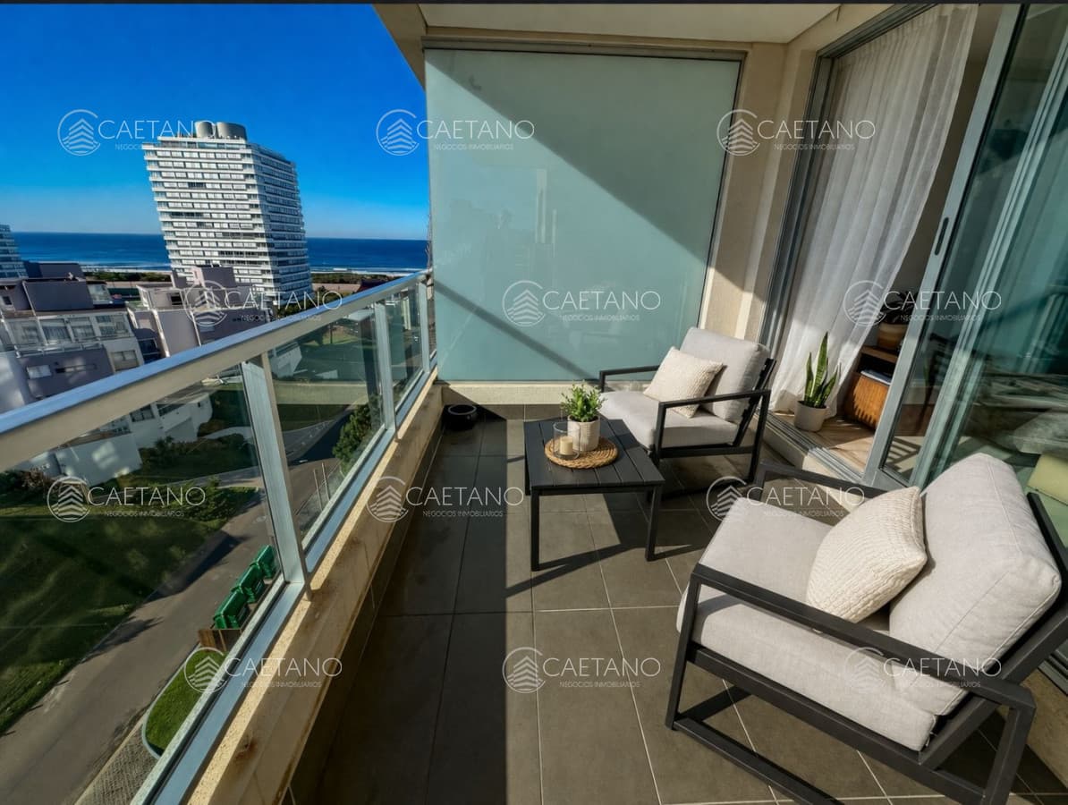 Departamento en alquiler temporal a pasos del mar con amenities de categoria