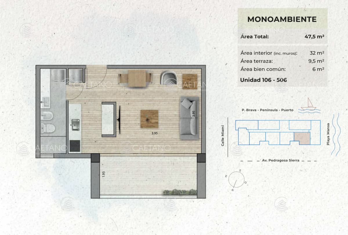 Venta apartamento. Playa mansa, Punta del Este — foto 2