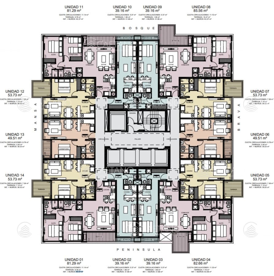 Venta apartamento 2 dormitorios. Playa brava, Punta del Este — foto 3