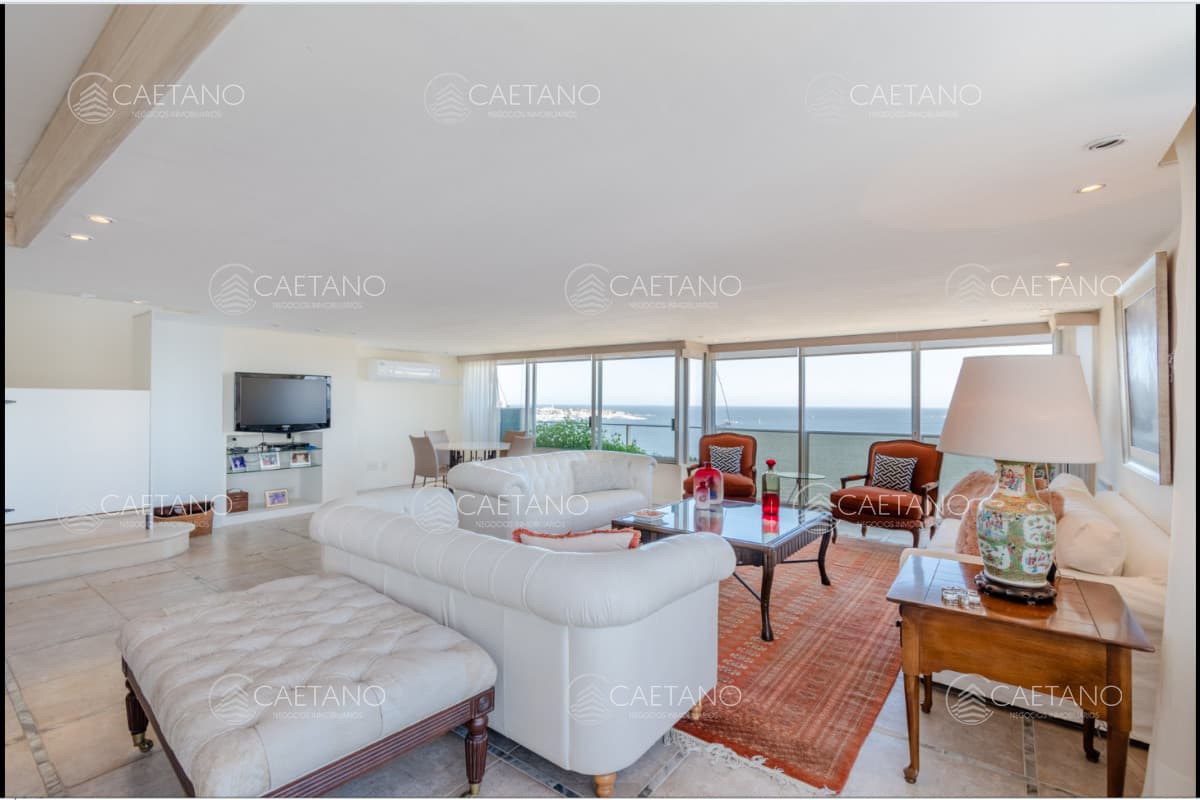 Venta pent-house, primera línea, playa mansa — foto 3