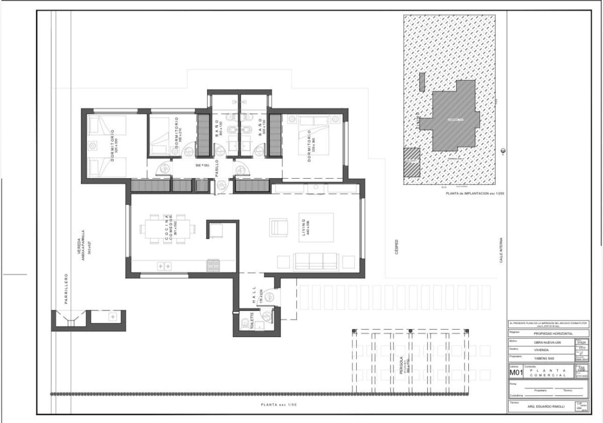 Venta casa 3 dormitorios - Parque Burnett
