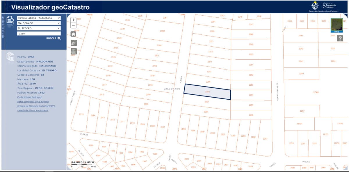 Venta terreno 1.900 m2