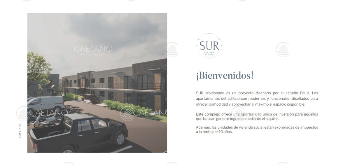 Vendo Apto. a estrenar 2 dormitorios 1 baño — foto 2