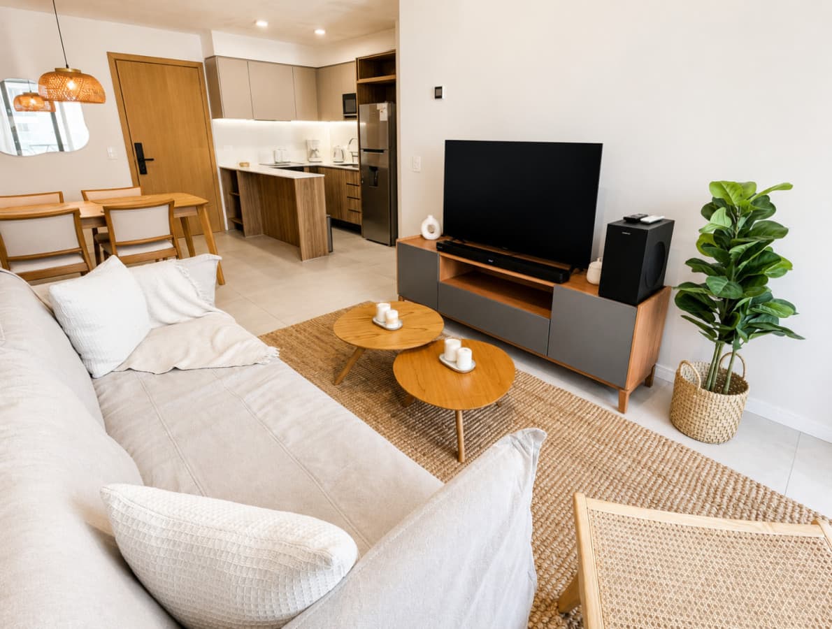Apartamento de 1 dormitorio a estrenar a pasos de playa brava