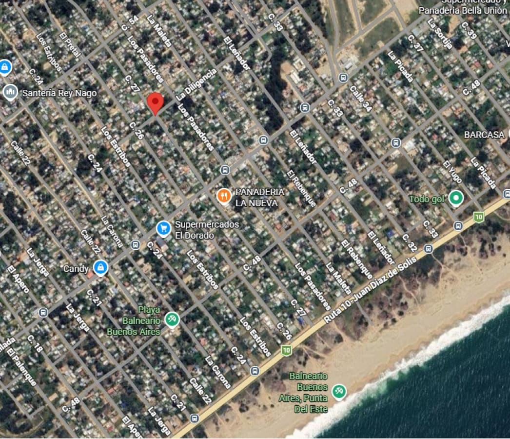 Venta terreno 300 m2 - Balneario Buenos Aires,